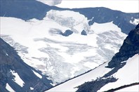 Ледники по пути на Galdhoppigen      